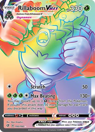 Rillaboom VMAX (Secret) (Holofoil)