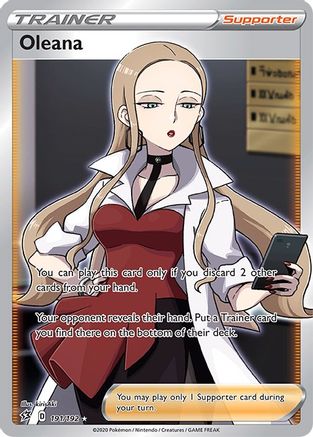 Oleana (Full Art) (Holofoil)