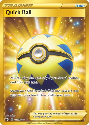 Quick Ball (Secret) (Holofoil)