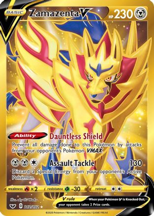 Zamazenta V (Secret) (Holofoil)
