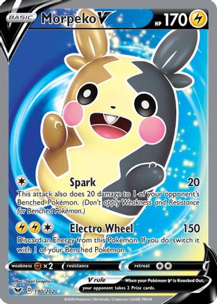 Morpeko V (Full Art) (Holofoil)