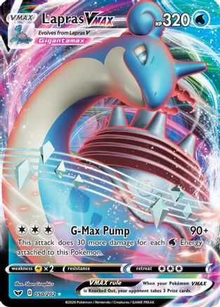 Lapras VMAX (Holofoil)