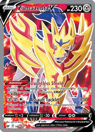 Zamazenta V (Full Art) (Holofoil)