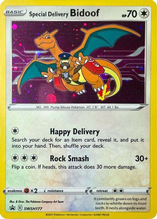 Special Delivery Bidoof (Holofoil)