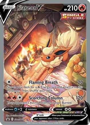 Flareon V - SWSH179 (Holofoil)