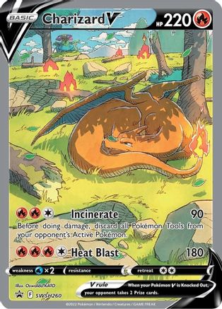 Charizard V - SWSH260 (Holofoil)