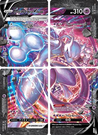 Mewtwo V-UNION [Set of 4] (Holofoil)