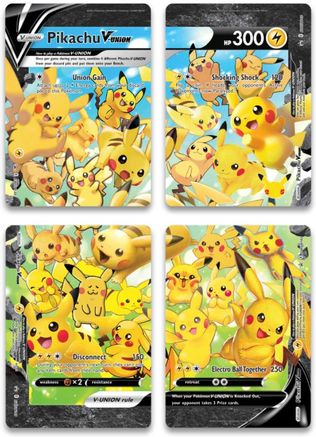 Pikachu V-Union [Set of 4] (Holofoil)