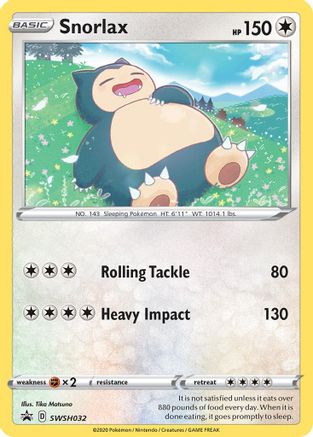 Snorlax - SWSH032 (Holofoil)