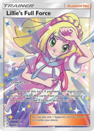 Lillie's Full Force (Full Art) (Holofoil)