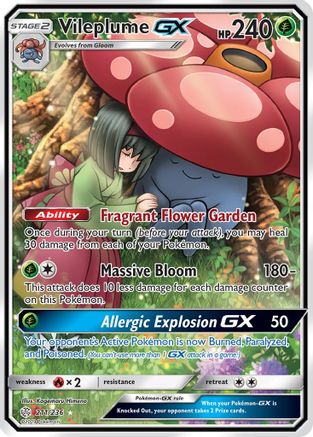 Vileplume GX (Full Art) (Holofoil)