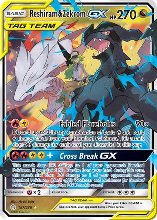 Reshiram & Zekrom GX (Holofoil)