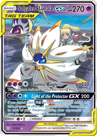 Solgaleo & Lunala GX (Holofoil)