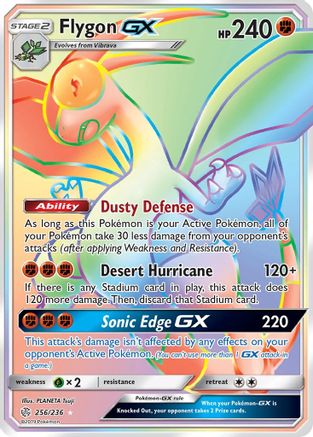 Flygon GX (Secret) (Holofoil)