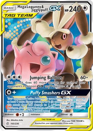 Mega Lopunny & Jigglypuff GX (Holofoil)