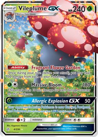 Vileplume GX (Holofoil)
