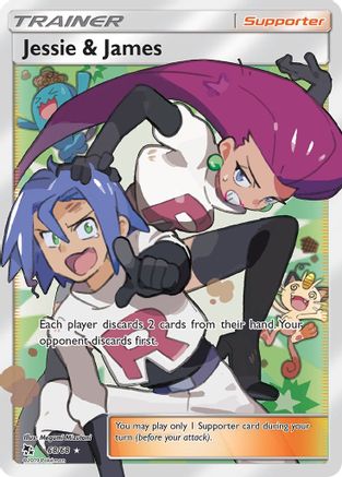 Jessie & James (Full Art) (Holofoil)