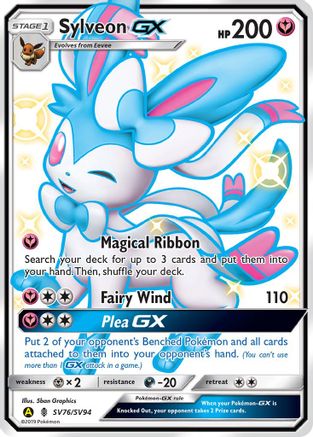 Sylveon GX (Holofoil)