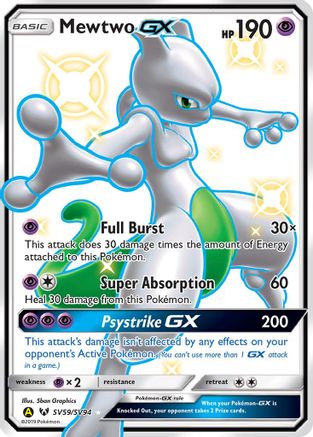Mewtwo GX (Holofoil)