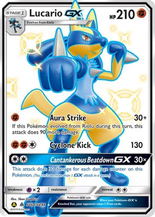 Lucario GX (Holofoil)
