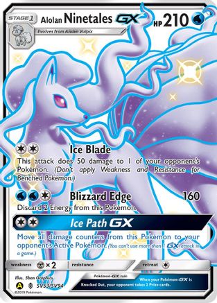 Alolan Ninetales GX (Holofoil)