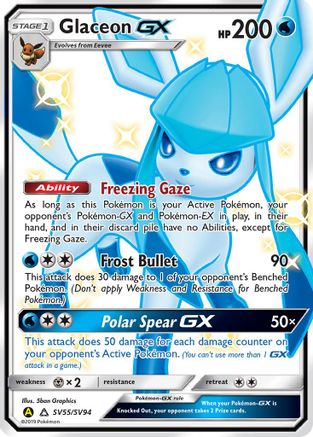 Glaceon GX (Holofoil)