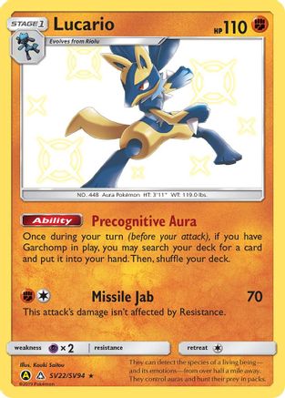 Lucario (Holofoil)