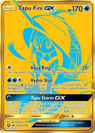 Tapu Fini GX (Holofoil)