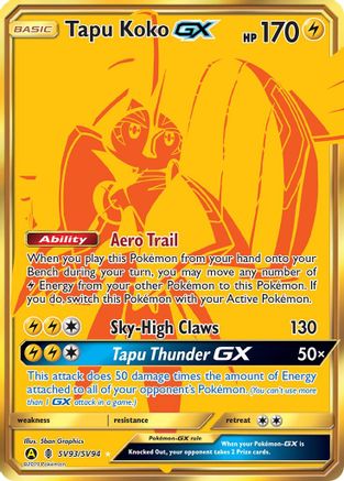 Tapu Koko GX (Holofoil)