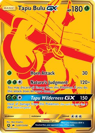 Tapu Bulu GX (Holofoil)