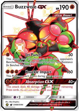 Buzzwole GX (Holofoil)