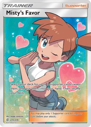 Misty's Favor (Full Art) (Holofoil)