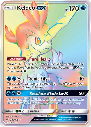 Keldeo GX (Secret) (Holofoil)
