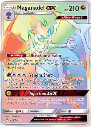 Naganadel GX (Secret) (Holofoil)