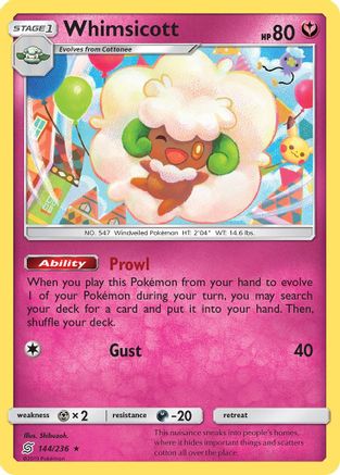 Whimsicott (Reverse Holofoil)