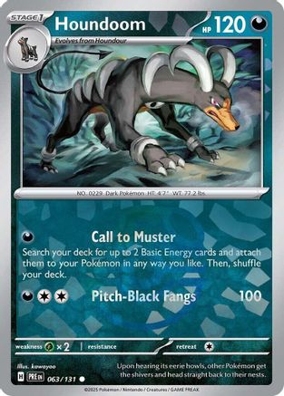 Houndoom (Master Ball Pattern) (Holofoil)