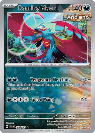 Roaring Moon (Master Ball Pattern) (Holofoil)