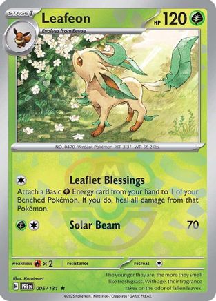 Leafeon (Master Ball Pattern) (Holofoil)