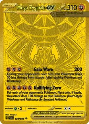 Mega Zygarde ex - 124/088 (Holofoil)