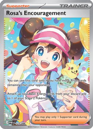 Rosa's Encouragement - 123/088 (Holofoil)