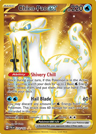 Chien-Pao ex - 274/193 (Holofoil)