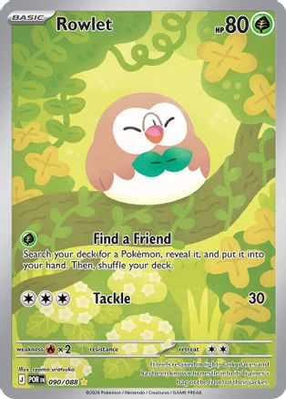 Rowlet - 090/088 (Holofoil)