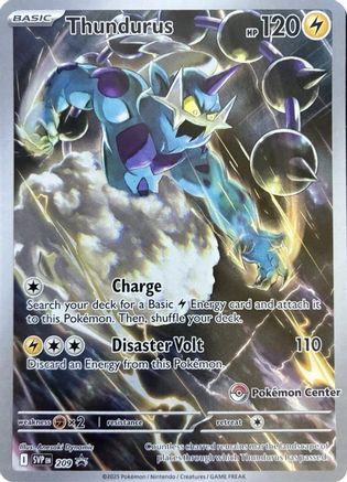 Thundurus - 209 (Pokemon Center Exclusive) (Holofoil)
