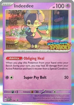Indeedee - 154 (Staff) (Holofoil)