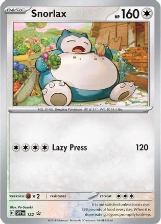 Snorlax - 122 (Holofoil)