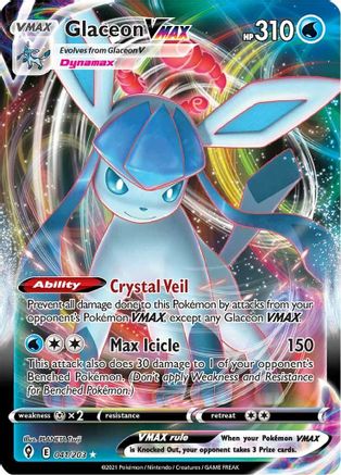 Glaceon VMAX (Holofoil)
