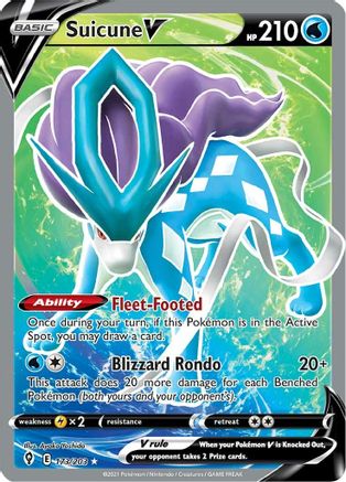 Suicune V (Full Art) (Holofoil)