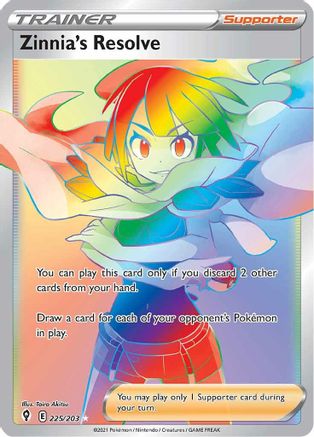 Zinnia's Resolve (Secret) (Holofoil)