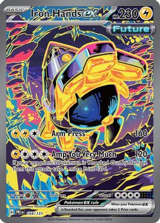 Iron Hands ex - 154/131 (Holofoil)