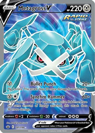 Metagross V (Full Art) (Holofoil)